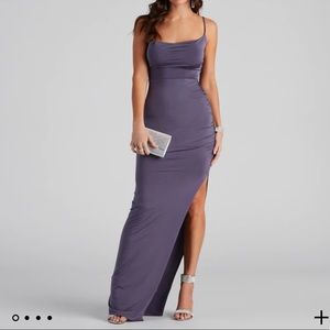 Windsor Lillian High Slit Formal Dress